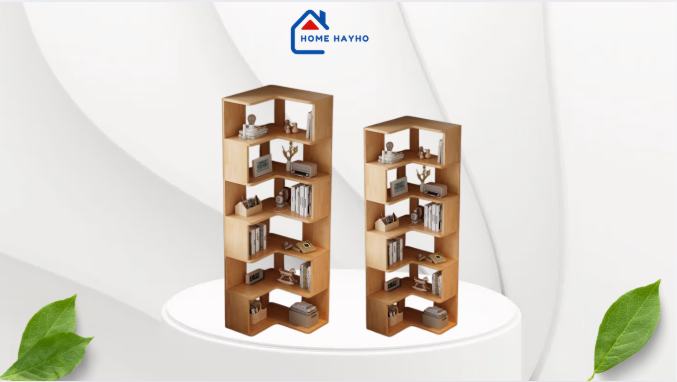 Địa chỉ mua kệ góc tường phòng khách đẹp hiện đại hàng đầu