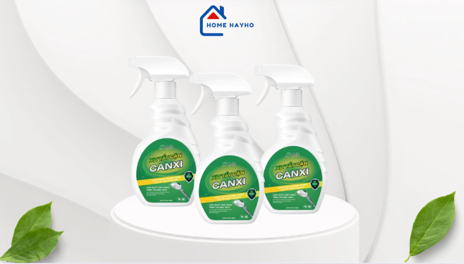 Các loại hóa chất dùng để tẩy cặn canxi trên kính