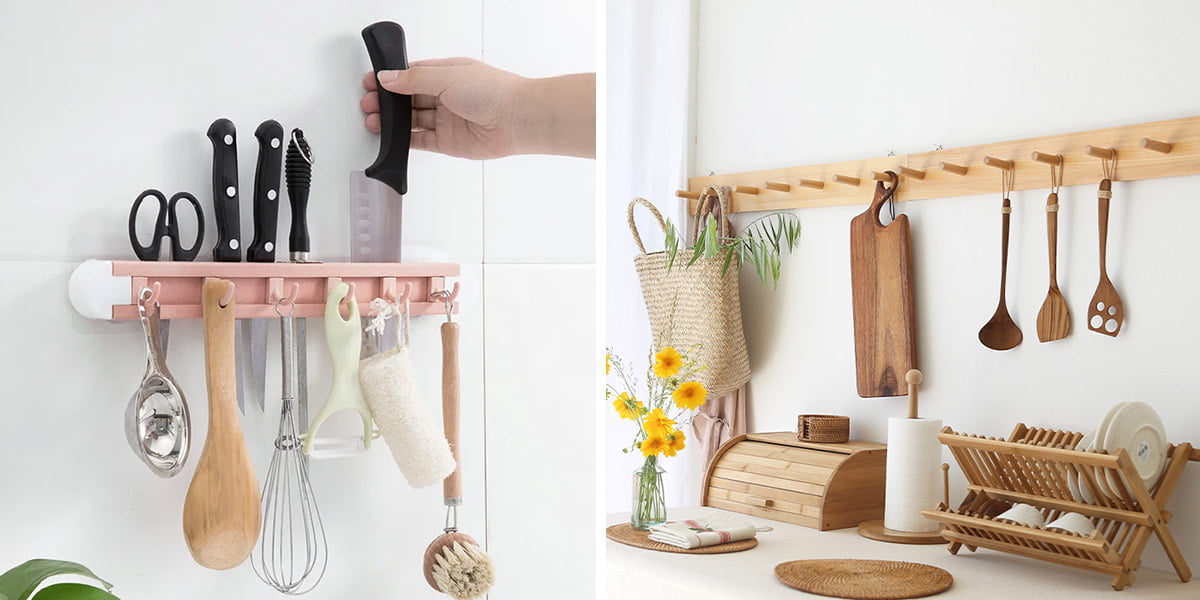Cách chọn giá treo đồ nhà bếp