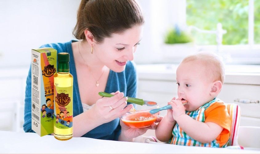 Lưu ý khi sử dụng dầu ăn cho trẻ