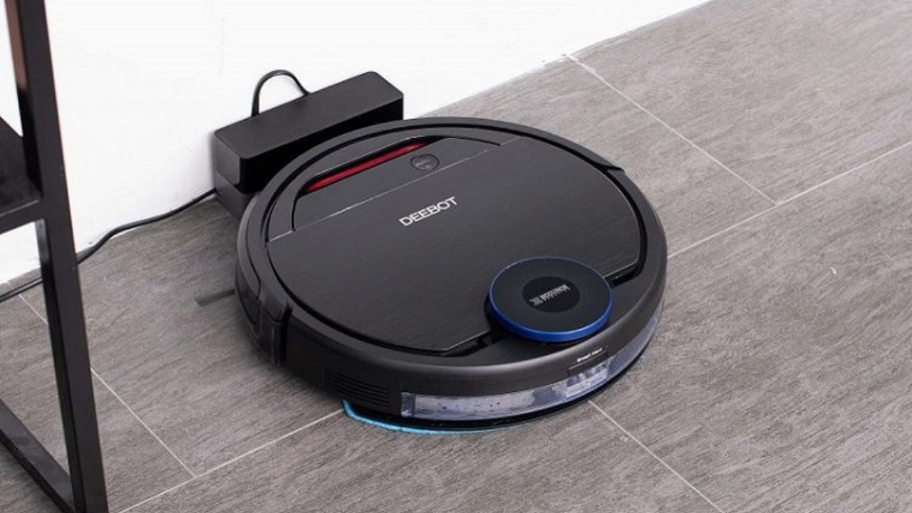 robot hút bụi hoạt động tự động