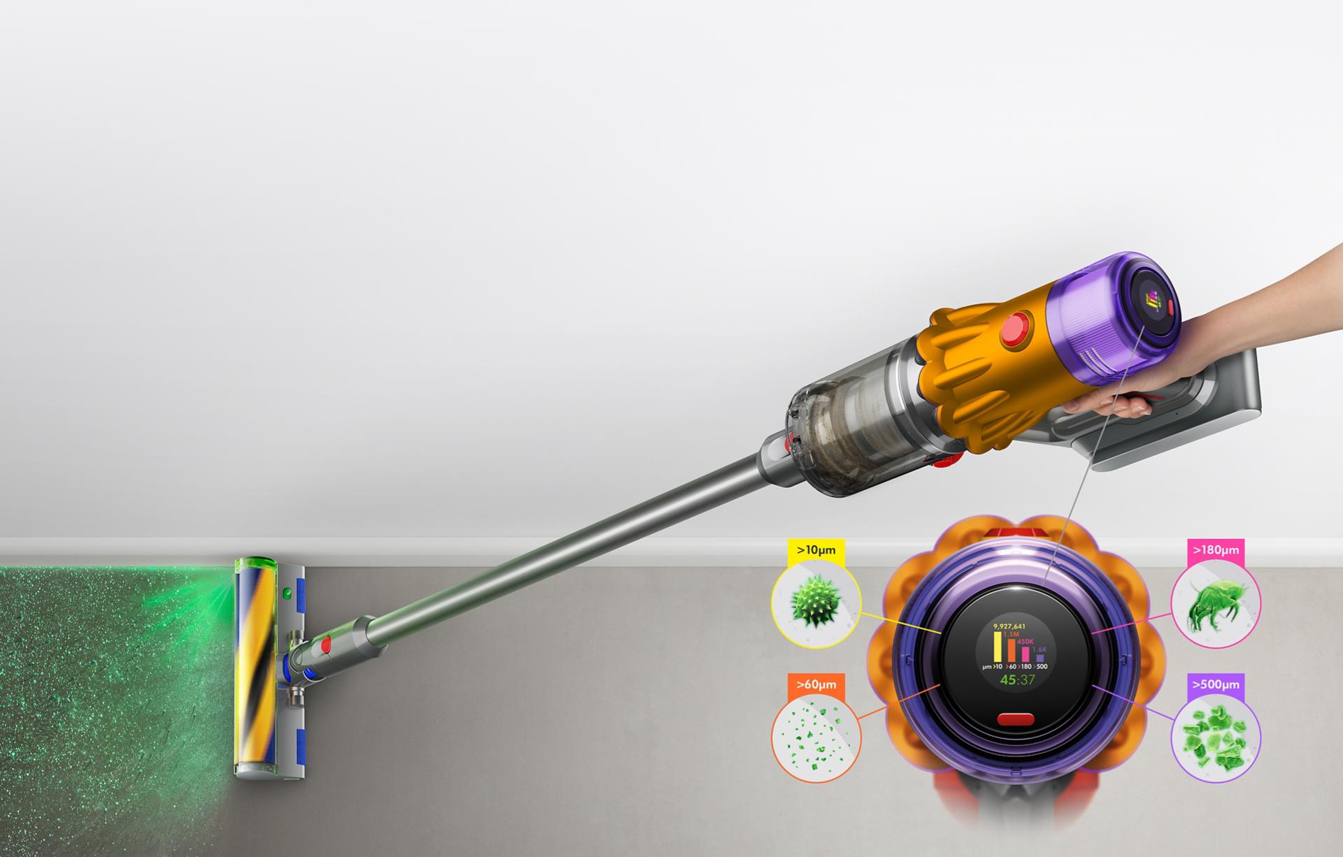 Máy Hút Bụi Cầm Tay Dyson V12 Detect Slim Absolute
