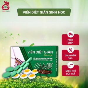 viên diệt gián sinh học