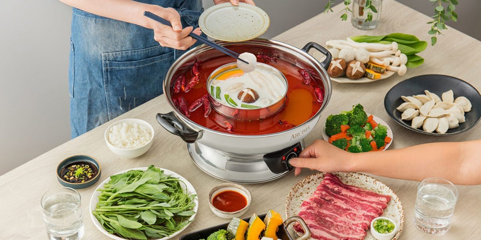 Lưu ý khi sử dụng nồi lẩu điện đa năng